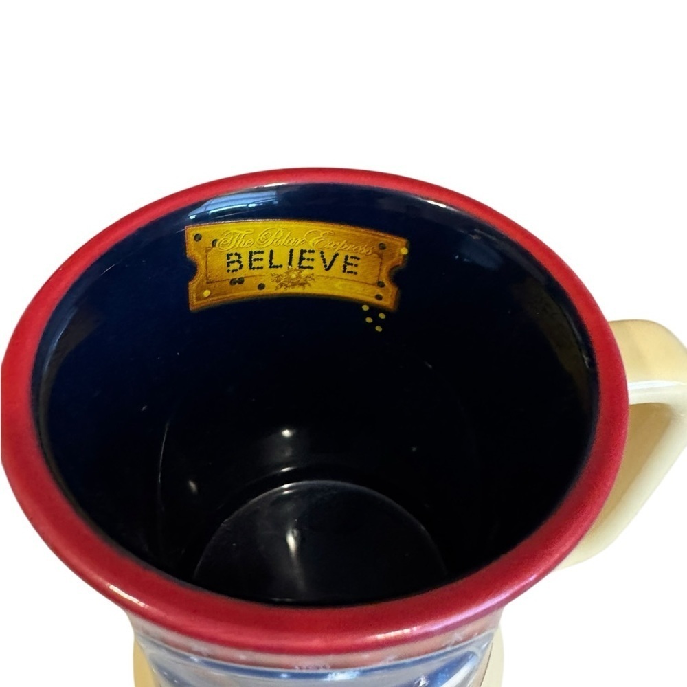 Set of 4 Polar Express Train Ceramic Coffee Cups Series - Picture 8 of 11
